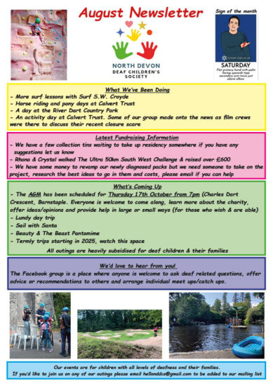 August Newsletter 2024