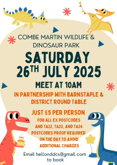 Combe Martin Wildlife & Dinosaur Park 26th July 2025